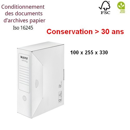Boîte d'archives sans acide Leitz – Image 2