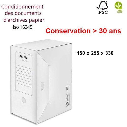 Boîte d'archives sans acide Leitz – Image 3