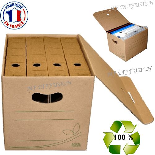 Caisses d'archives et de transport BOX26 – Image 2