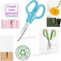 Ciseaux gaucher inoxydable recyclé 175 mm