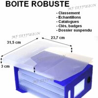 Boite polypropylène Compartibox