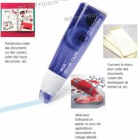 Dévidoir rechargeable colle permanente sans acide