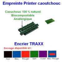 Empreinte caoutchouc Printer à personnaliser