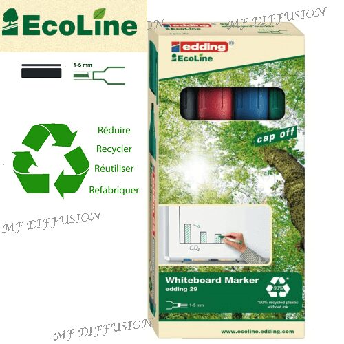 Kit marqueur tableau blanc EDDING EcoLine 29 – Image 5
