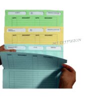 Chemise pochette à soufflet carte