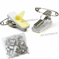 Clip adhésif avec épingle