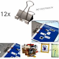 Pince double clip x 12