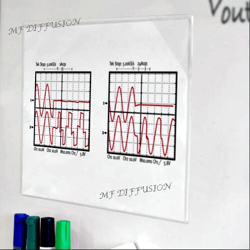 Pochette d'affichage magnétique A3