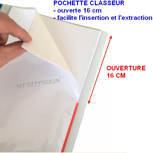 Volet perforée index couleur – Image 2