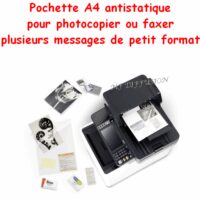 Pochette transparente A4 Facil Fax