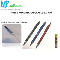 Porte-mines 0.5 mm rechargeable