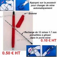 Porte-mines rechargeable MOSU