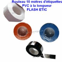 Etiquettes PVC Flash Etic