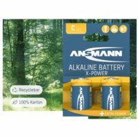 Pile alcaline "X-Power", Baby C, blister de 2